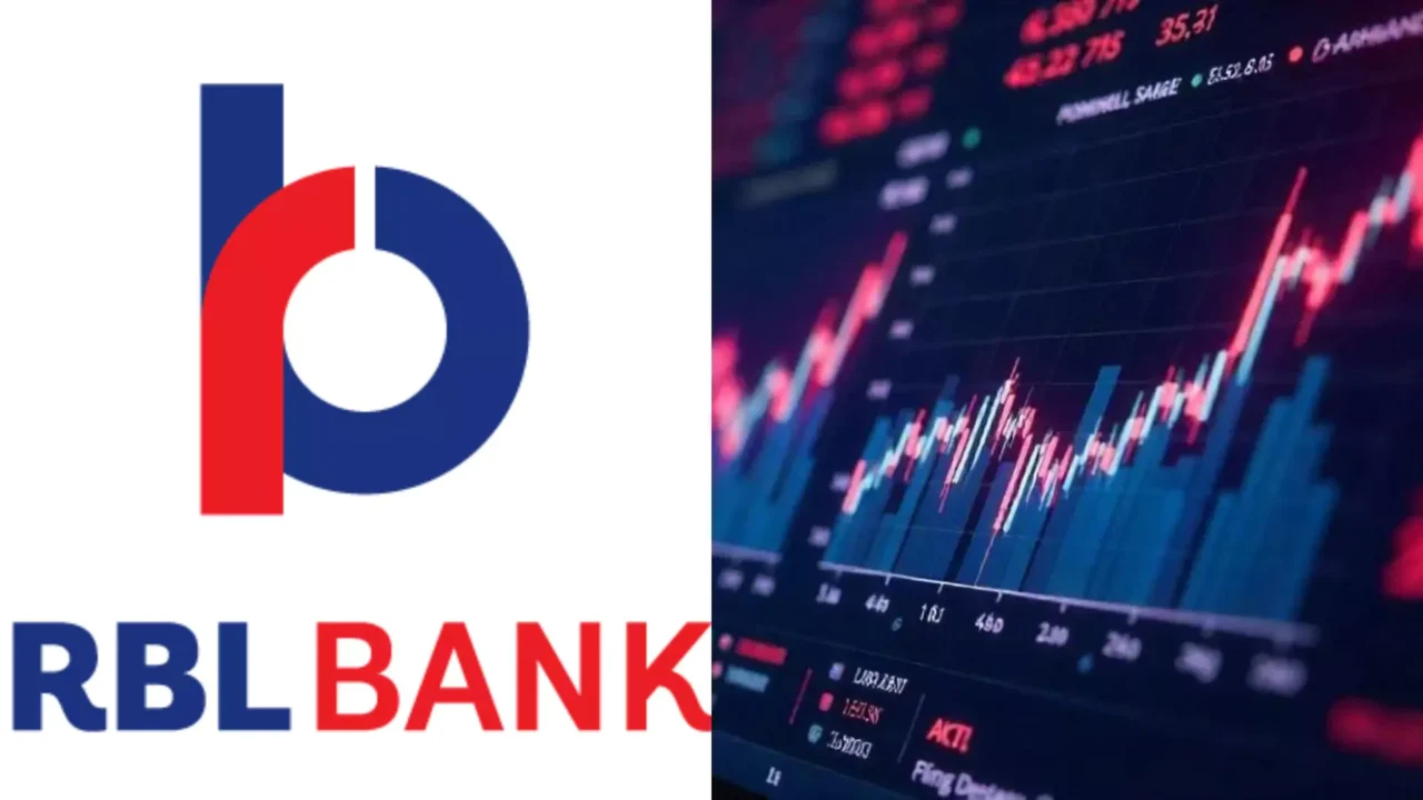 RBL Bank shares fell sharply by 14.5%