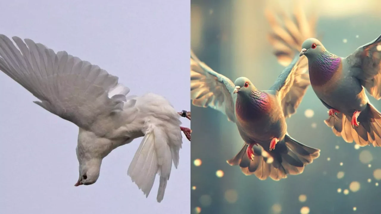 Somersaulting pigeons Scientific investigation reveals five genes