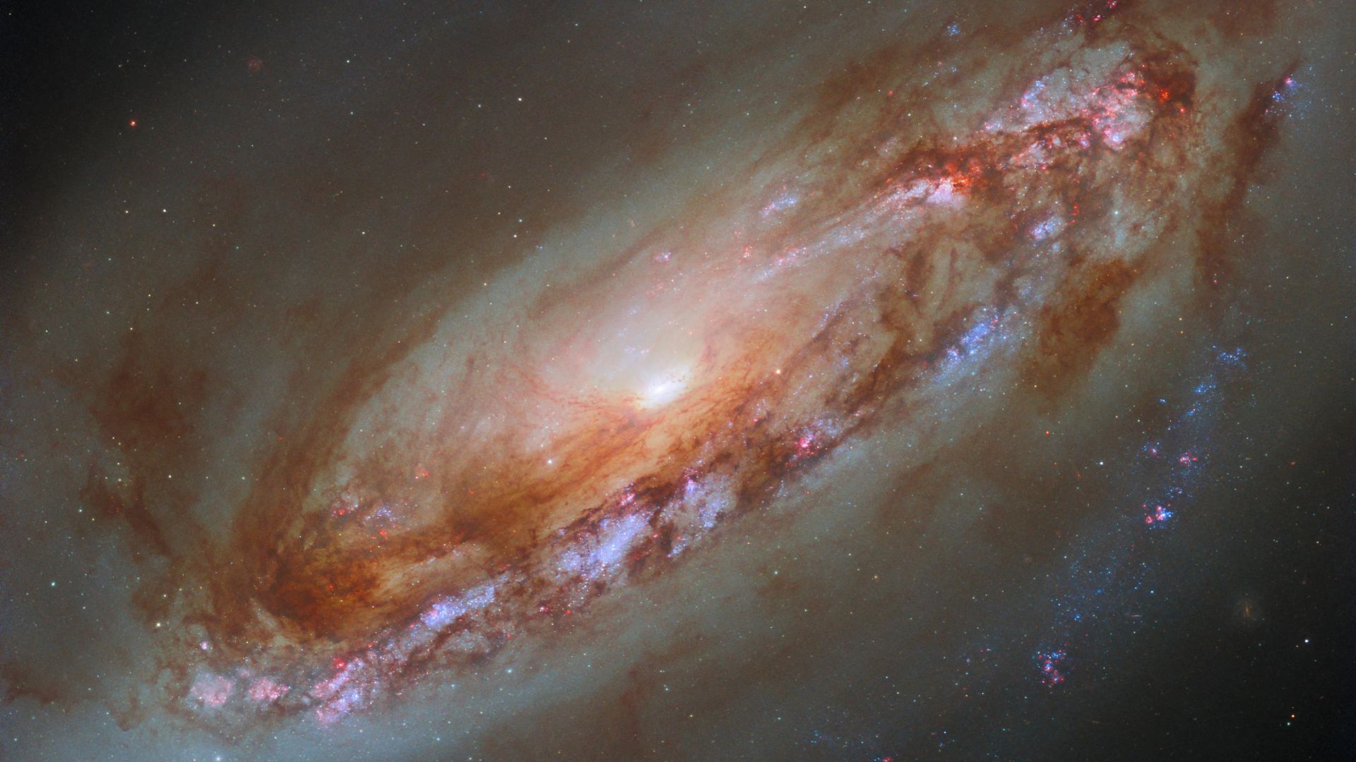 spiral galaxy Messier 90